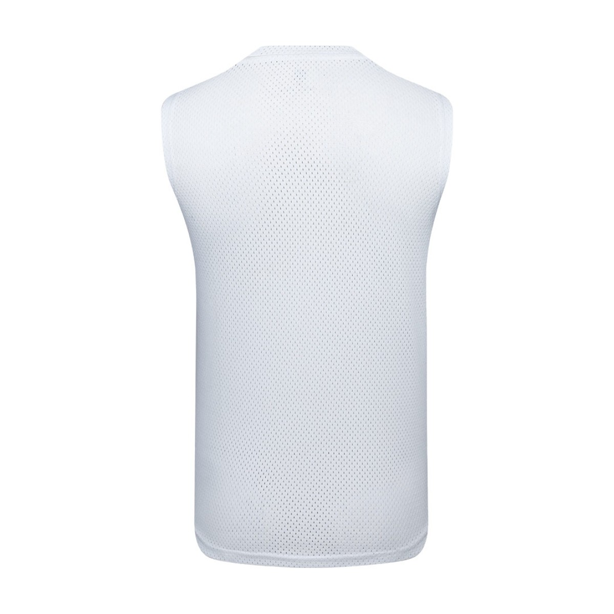 Front View of white tanktop or sandoo, a summer wear 0