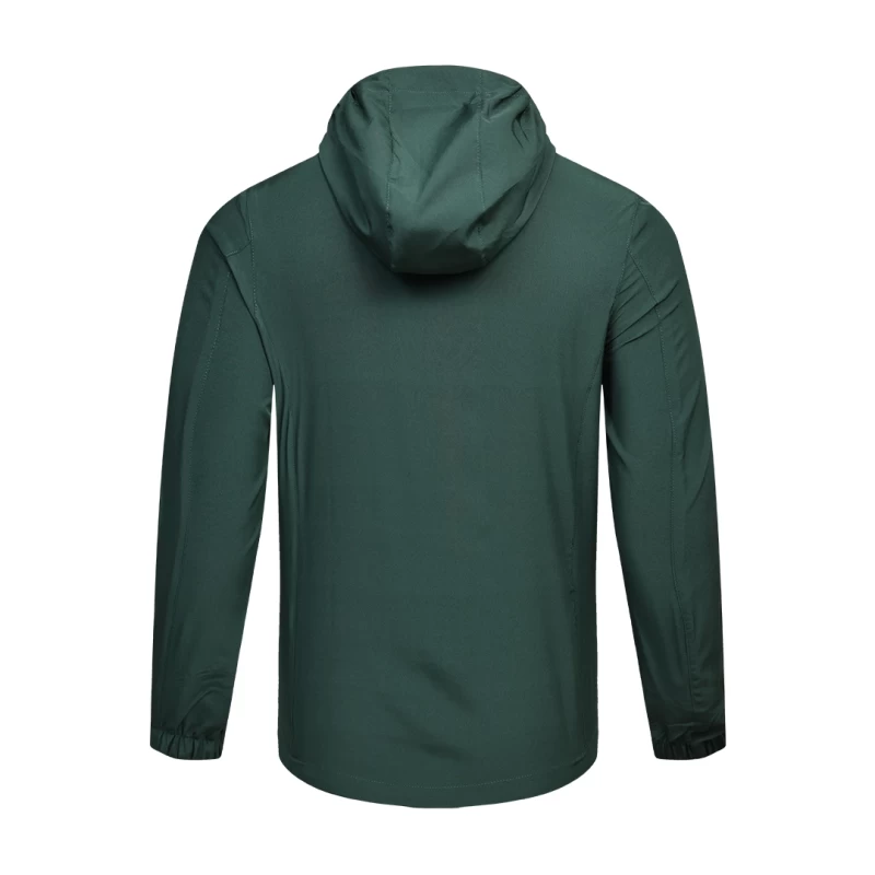 KTM CTY Green Windbreaker Windcheater Jacket with Hood and Full-Zip Design with Chest Pocket 3