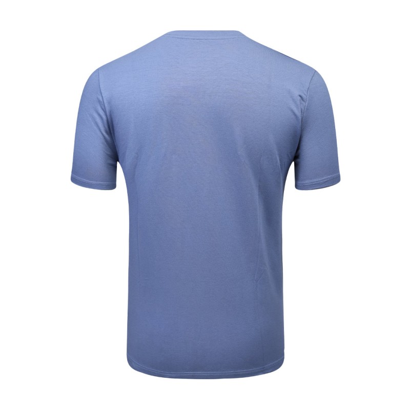A solid dark green KTM CTY Foundation short-sleeve crew neck t-shirt featuring a clean, minimalist design, ideal for breathable casual summer wear. 5
