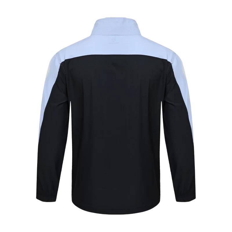 KTM CTY Green and Navy Color-Block Windcheater Jacket with Full-Zip Front and Stand Collar 2