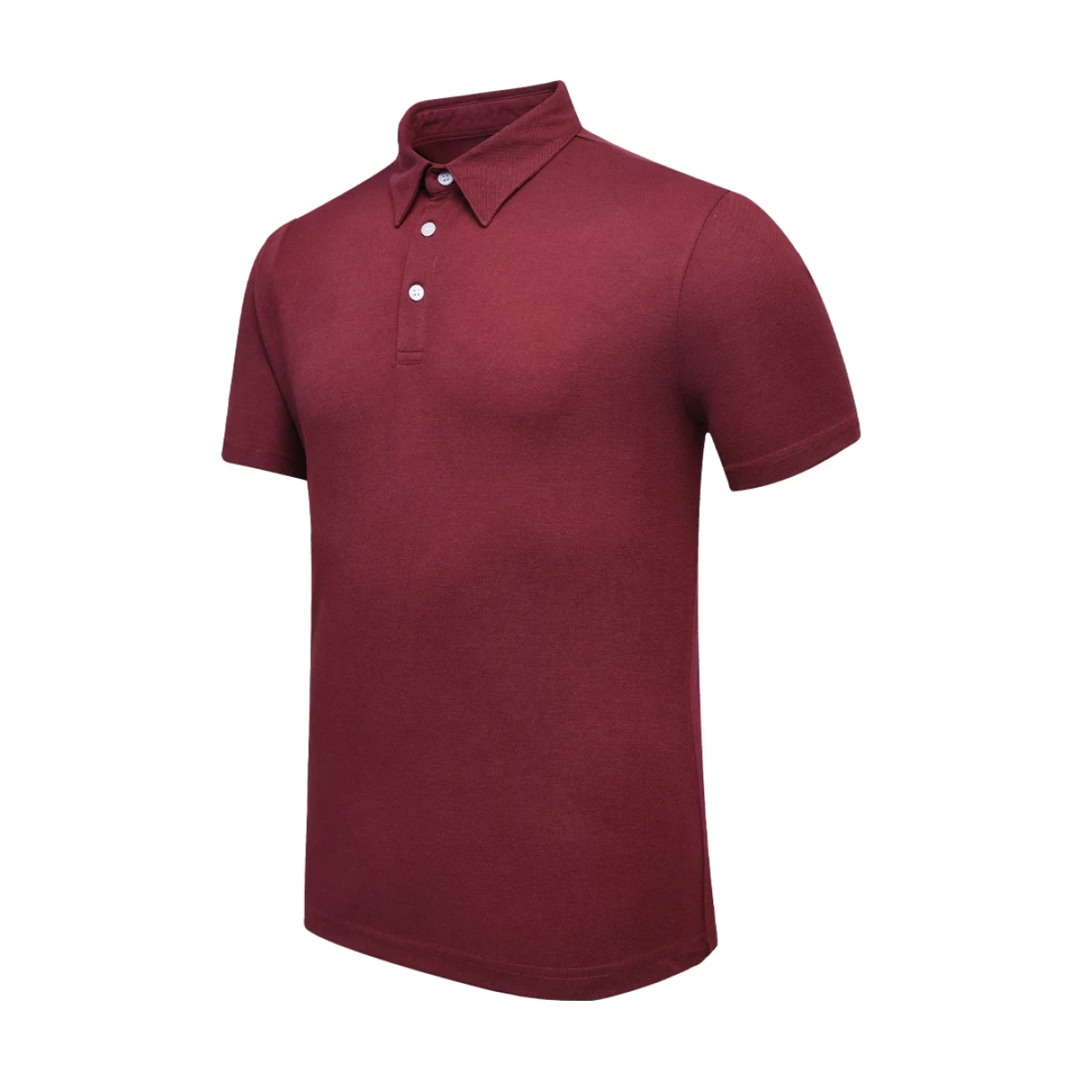 A male and female model wearing matching maroon KTM CTY polo tshirts and sunglasses, standing confidently against a white background. The female model is resting her arm on the male model's shoulder 0