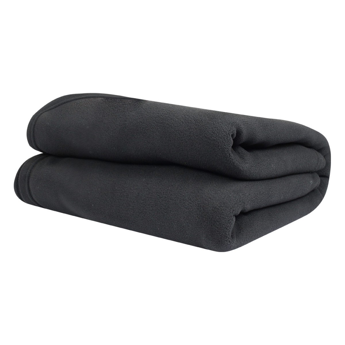 Cozy and soft KTMCTY Single Layer Fleece blankets, stacked high to show multiple color options for your bedroom or living room 2