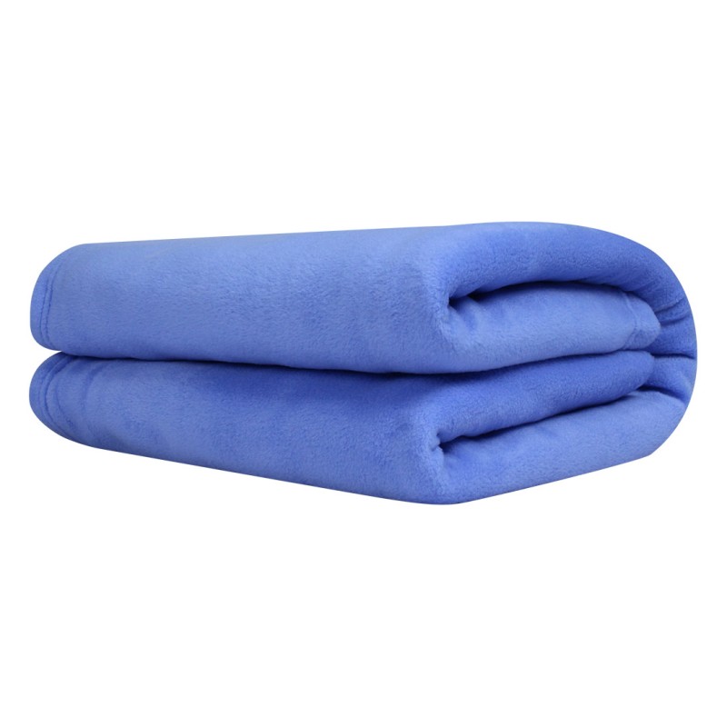 Cozy and soft KTMCTY Single Layer Fleece blankets, stacked high to show multiple color options for your bedroom or living room 0