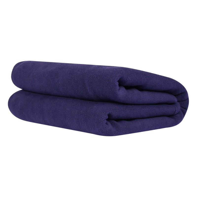 Cozy and soft KTMCTY Single Layer Fleece blankets, stacked high to show multiple color options for your bedroom or living room 3